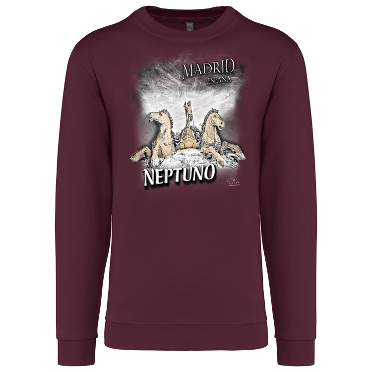 Sweatshirt Kariban sem Capuz Neptuno