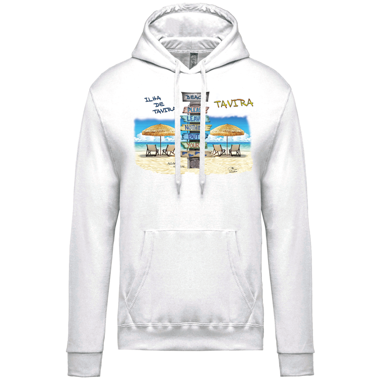 Sweatshirt Kariban com Capuz Pegadas Tavira
