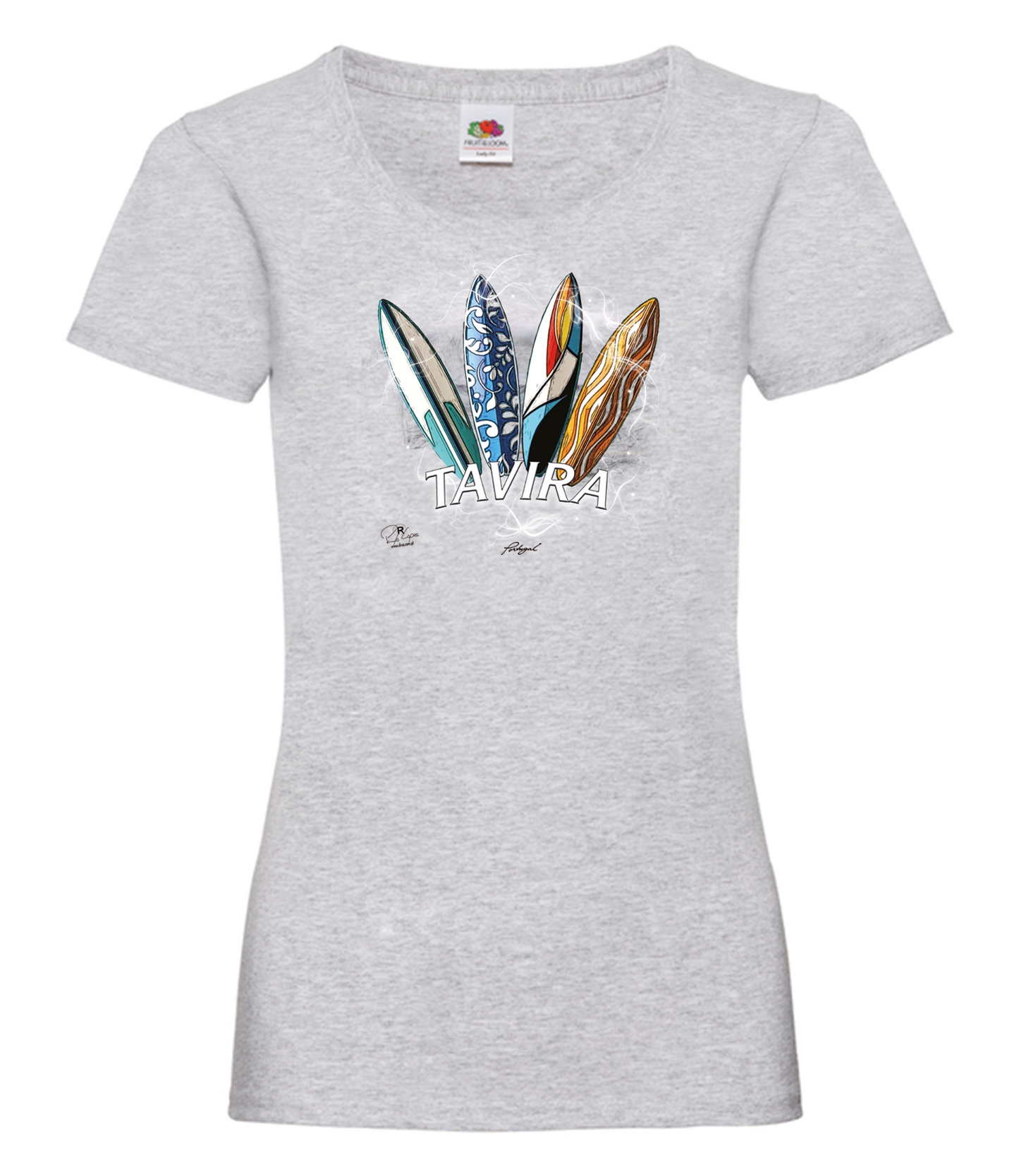 T-shirt Senhora Surfboards Tavira