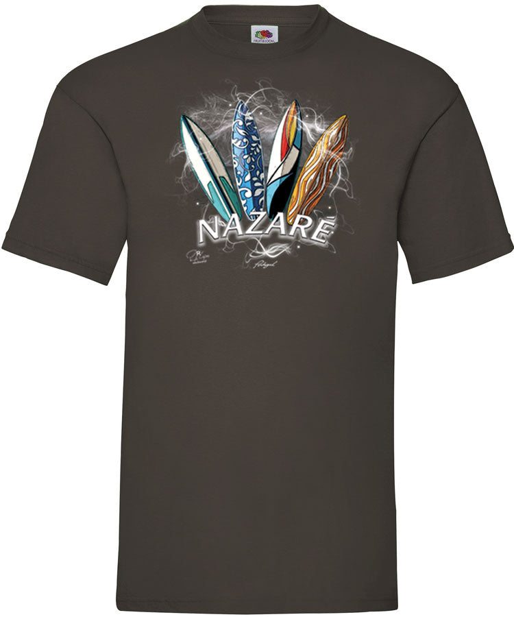 T-shirt Surfboards Nazaré