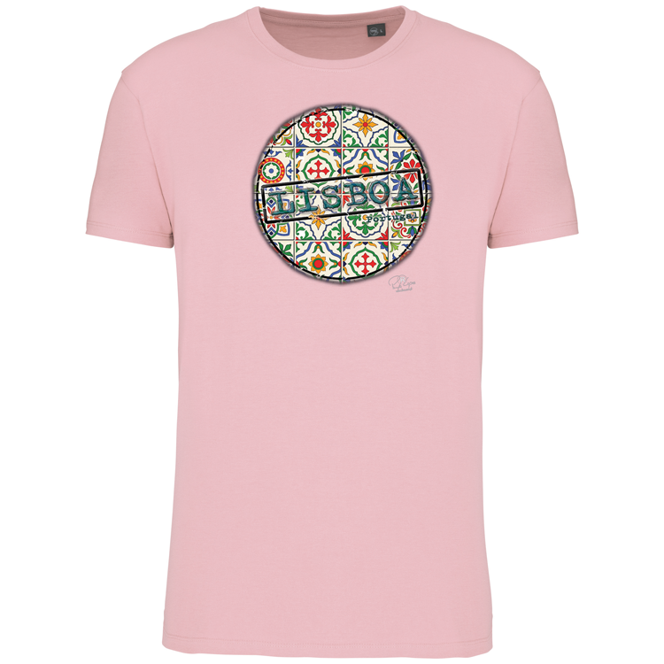 T-Shirt Algodão Biológico Pin Lisboa