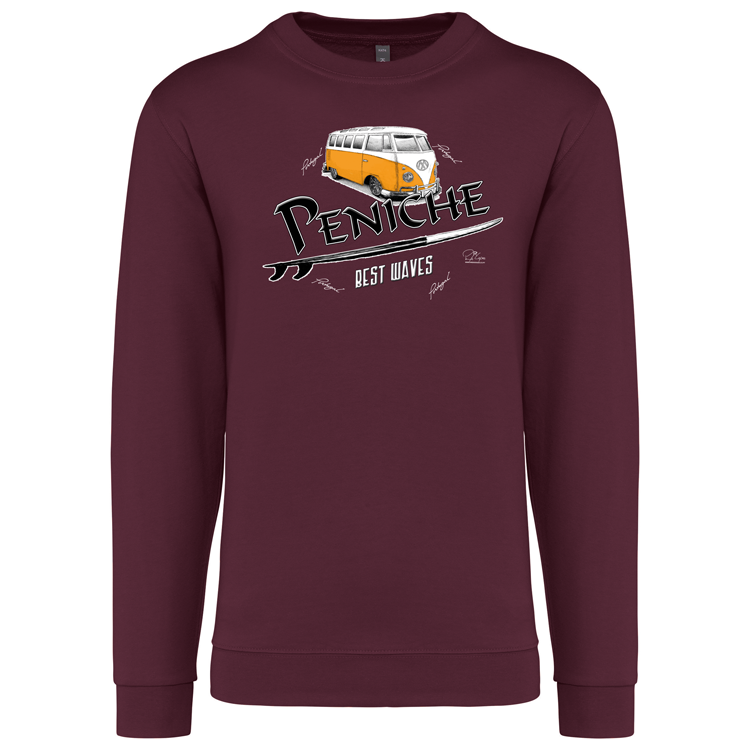 Sweatshirt Kariban sem Capuz Pão de Forma Peniche