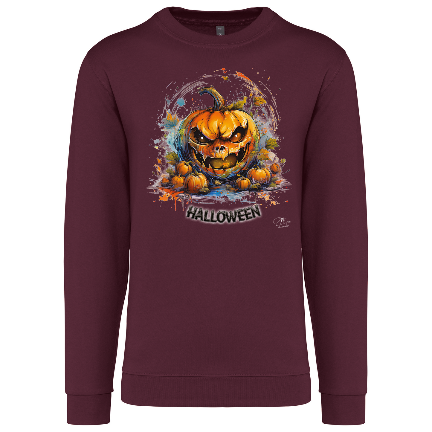 Sweatshirt Kariban sem Capuz Abóbora