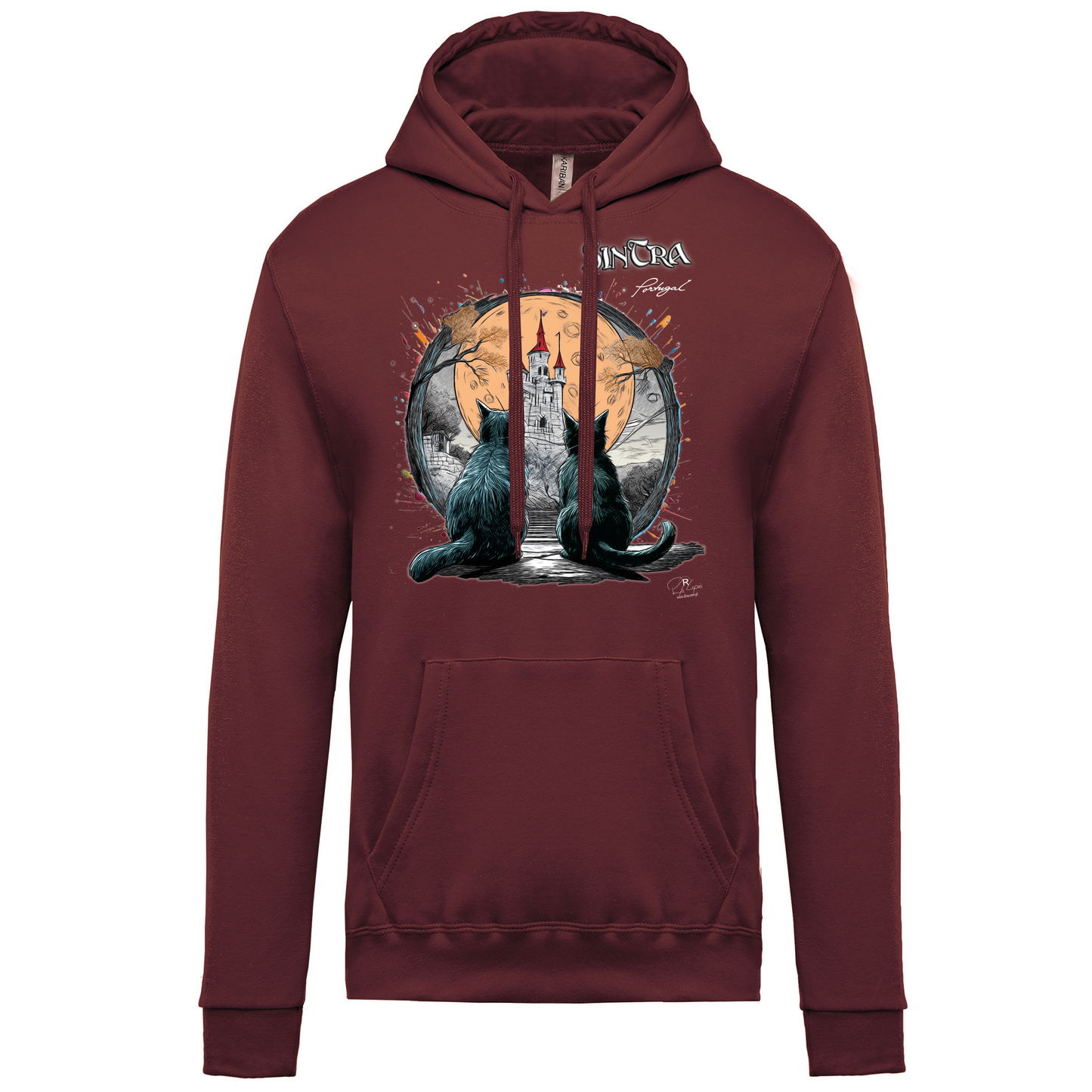 Sweatshirt Kariban com Capuz Luar Sintra