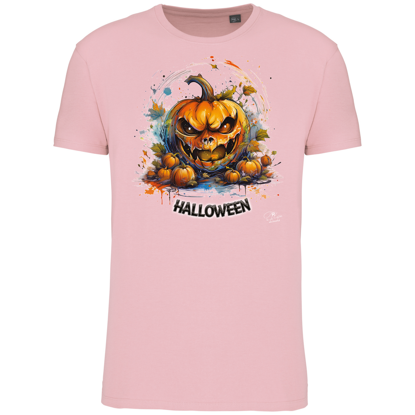 T-Shirt Algodão Biológico Abóbora