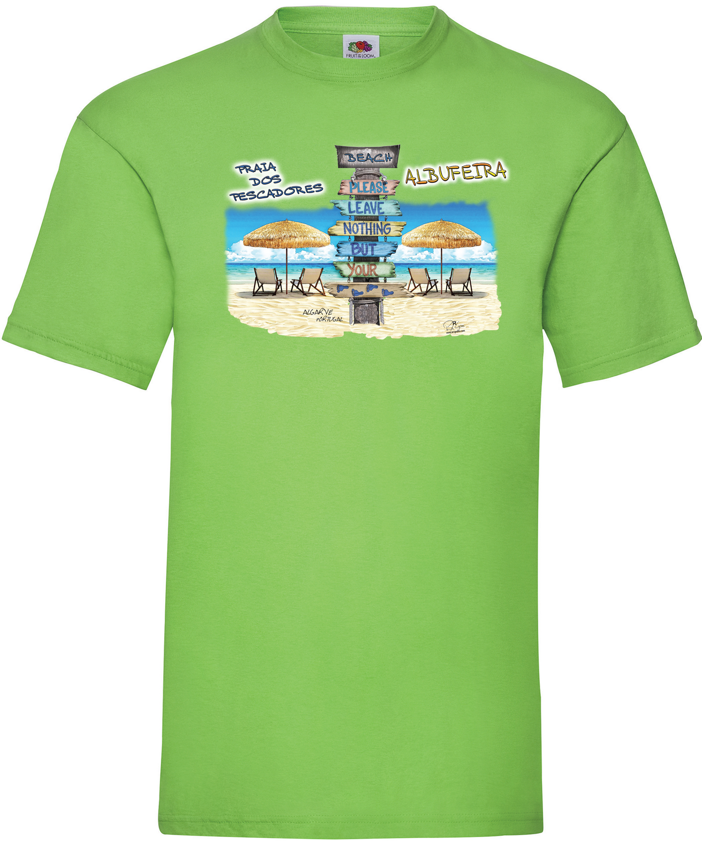 T-shirt Pegadas Albufeira