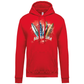 Sweatshirt Kariban com Capuz Surfboards Albufeira