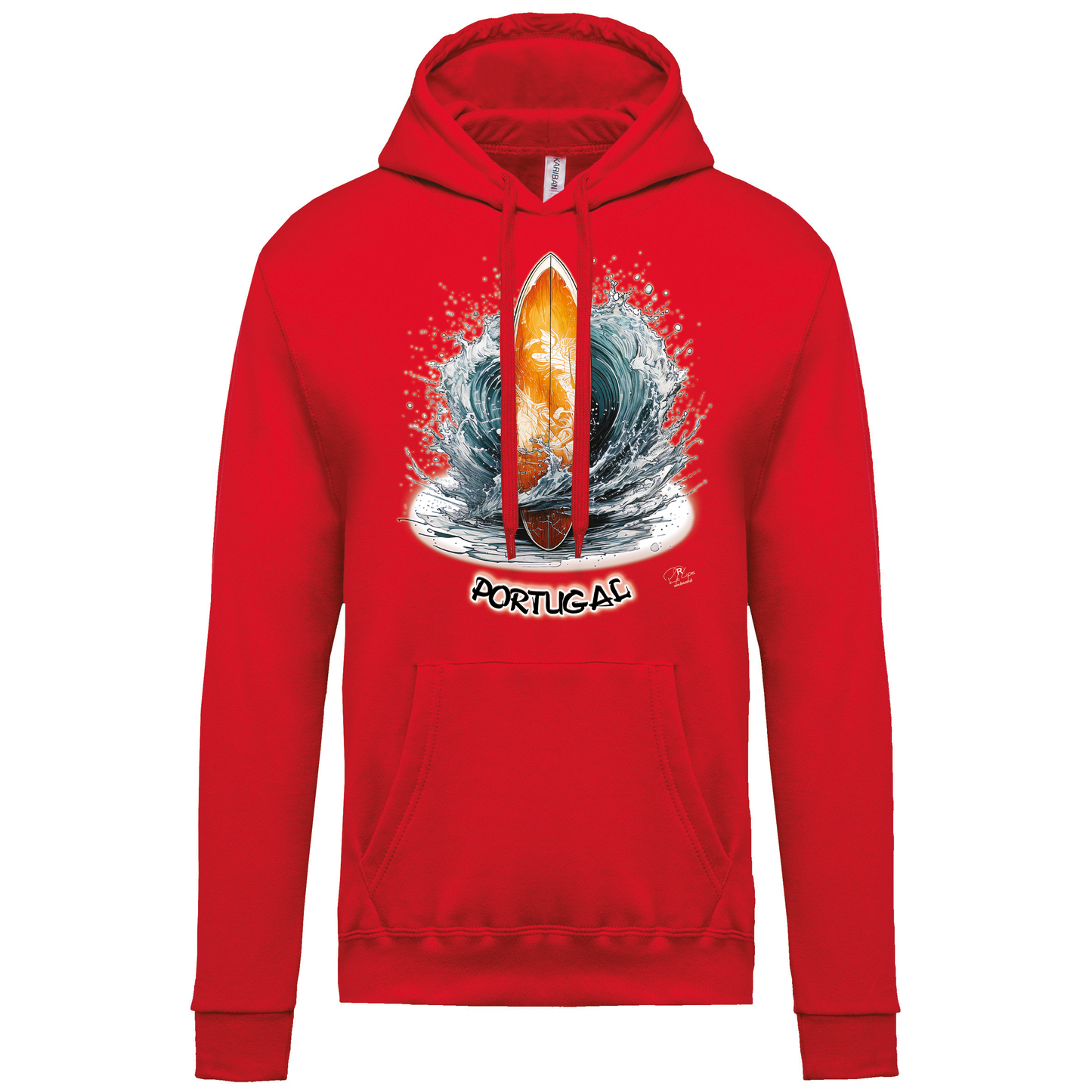 Sweatshirt Kariban com Capuz Prancha Portugal