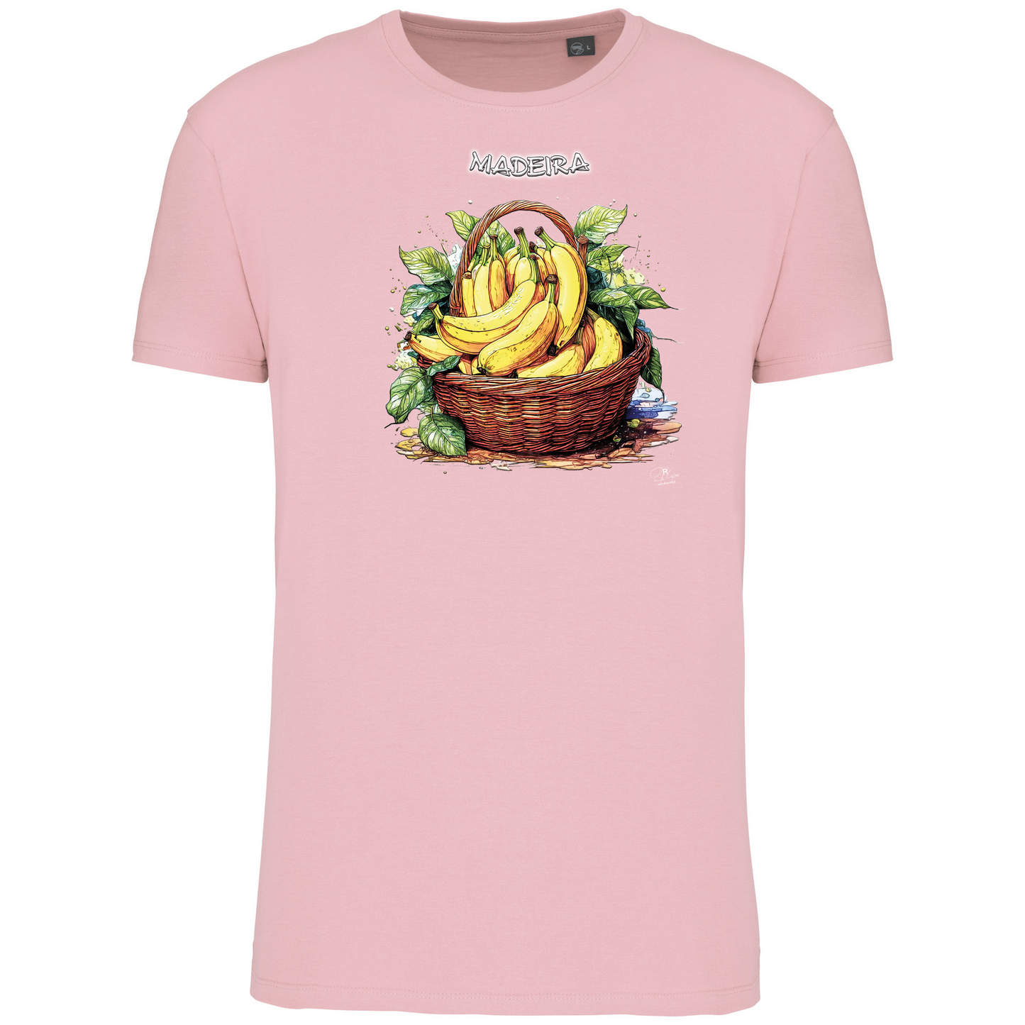 T-Shirt Algodão Biológico Cesto Bananas