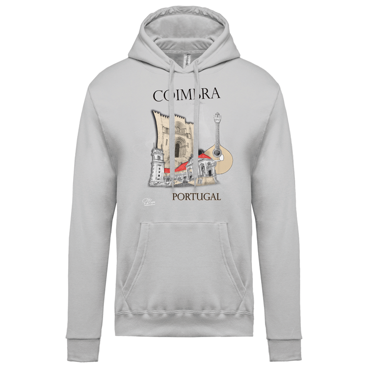 Sweatshirt Kariban com Capuz Sé de Coimbra