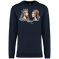 Sweatshirt Kariban sem Capuz King and Queen Óbidos