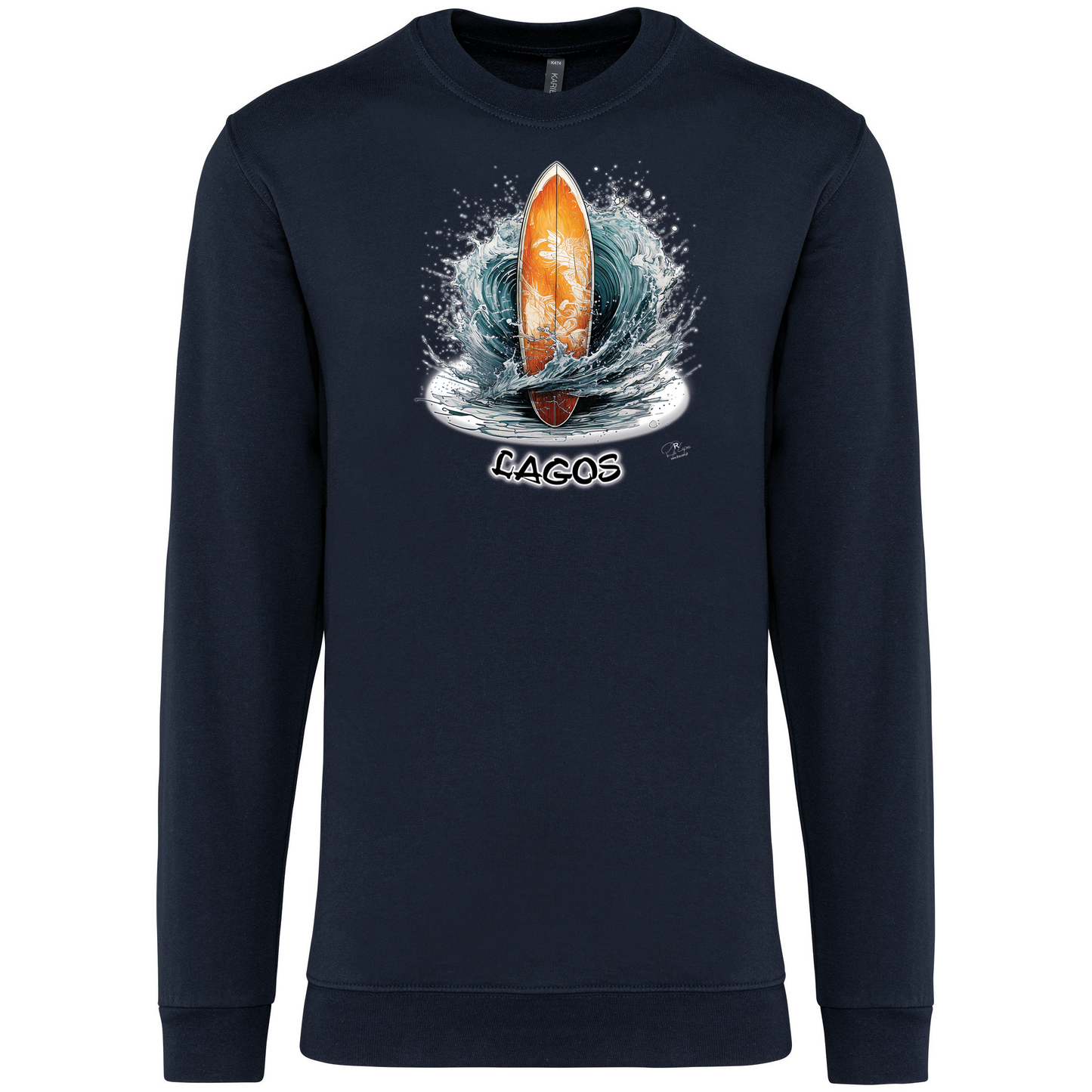 Sweatshirt Kariban sem Capuz Prancha Lagos