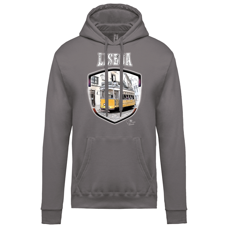 Sweatshirt Kariban com Capuz Lisbon Shield