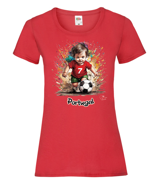 T-shirt Senhora 7 Portugal