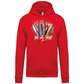 Sweatshirt Kariban com Capuz Surfboards Nazaré