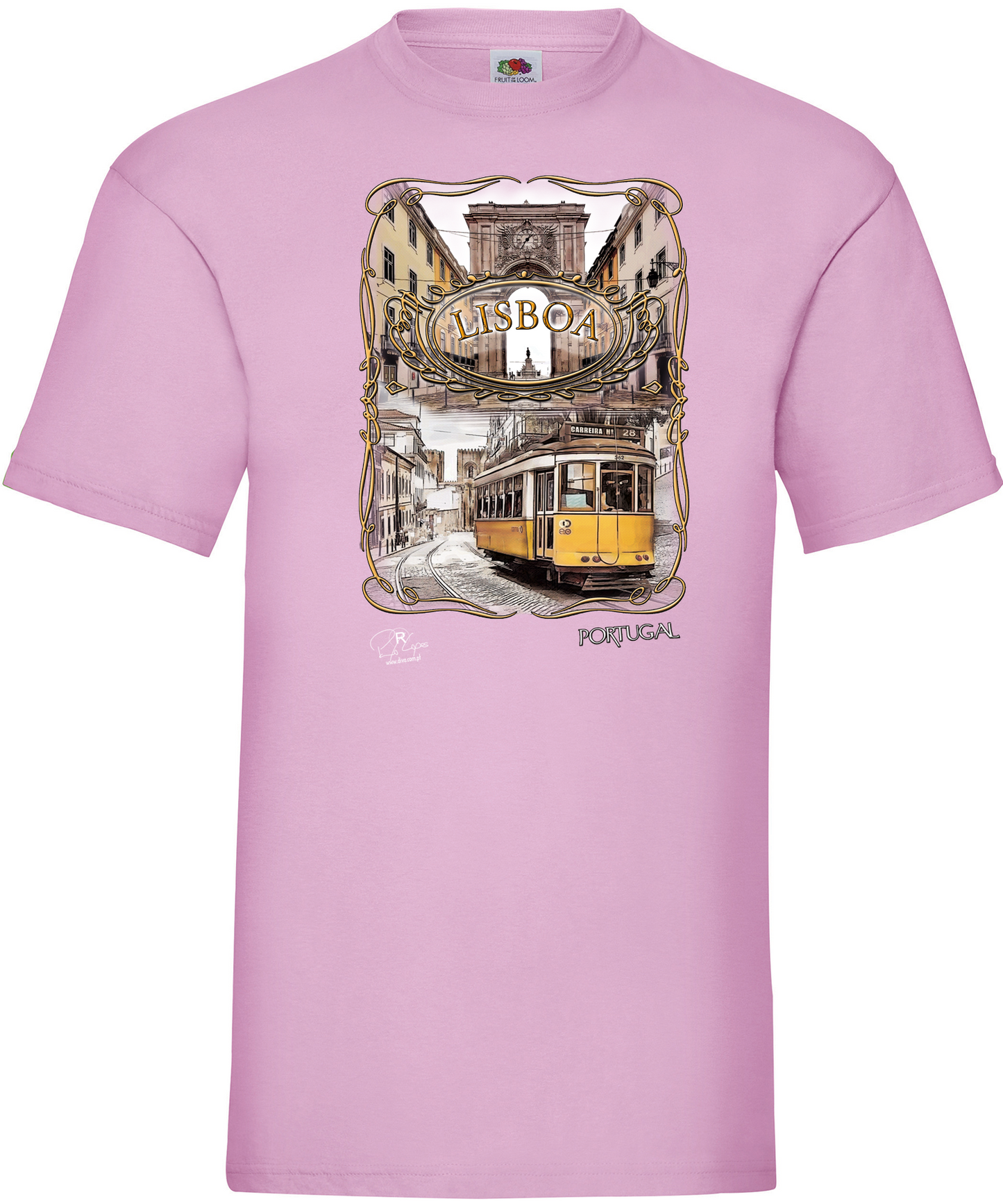 T-shirt Gold