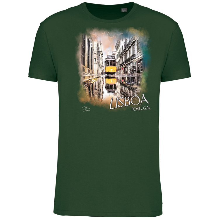 T-Shirt Algodão Biológico Espelho Lisboa
