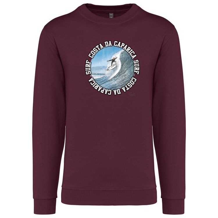 Sweatshirt Kariban sem Capuz Monster Waves 2 Costa da Caparica