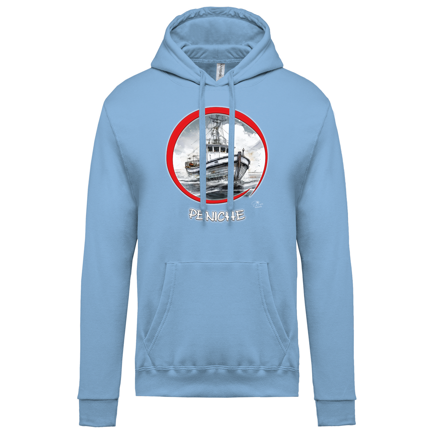 Sweatshirt Kariban com Capuz Traineira Peniche