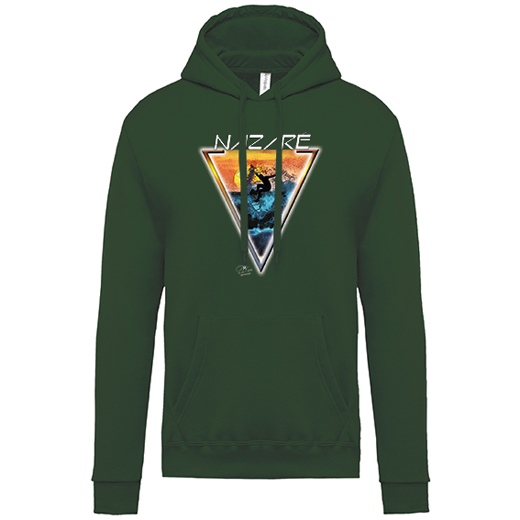 Sweatshirt Kariban com Capuz Sunset Nazaré