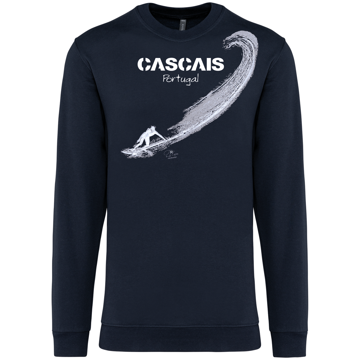 Sweatshirt Kariban sem Capuz Surf Cascais