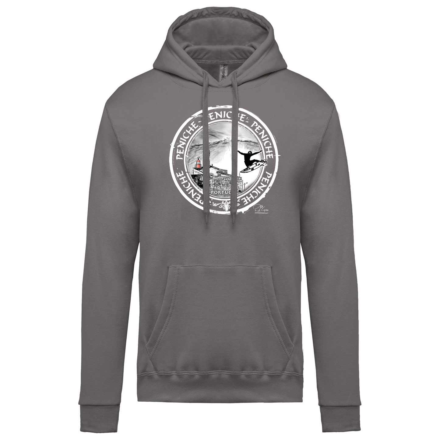 Sweatshirt Kariban com Capuz Selo Peniche
