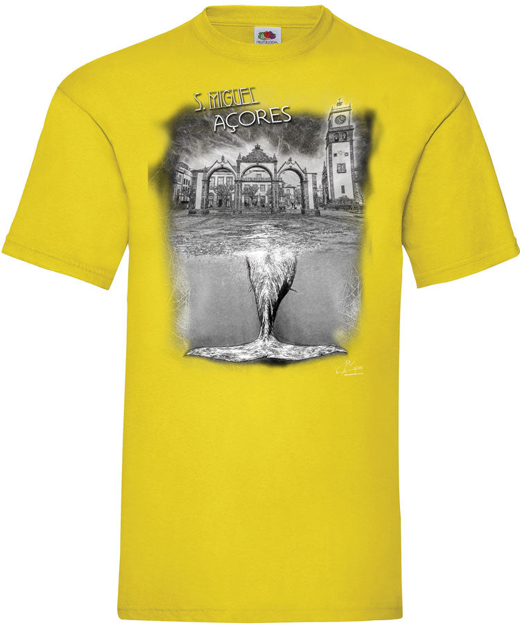 T-shirt Cachalote S. Miguel