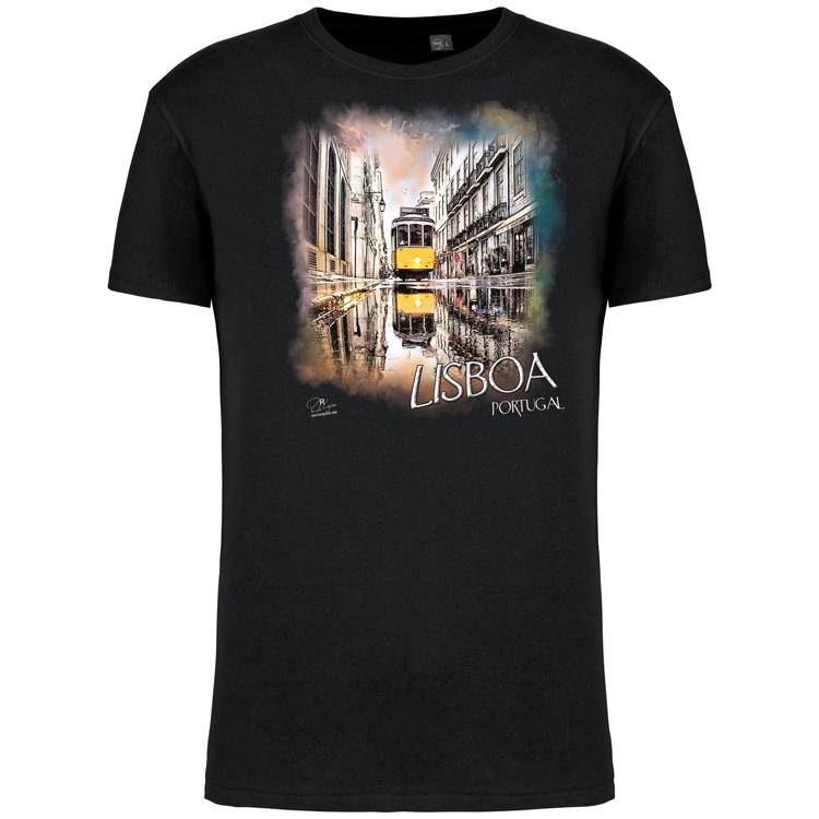 T-Shirt Algodão Biológico Espelho Lisboa