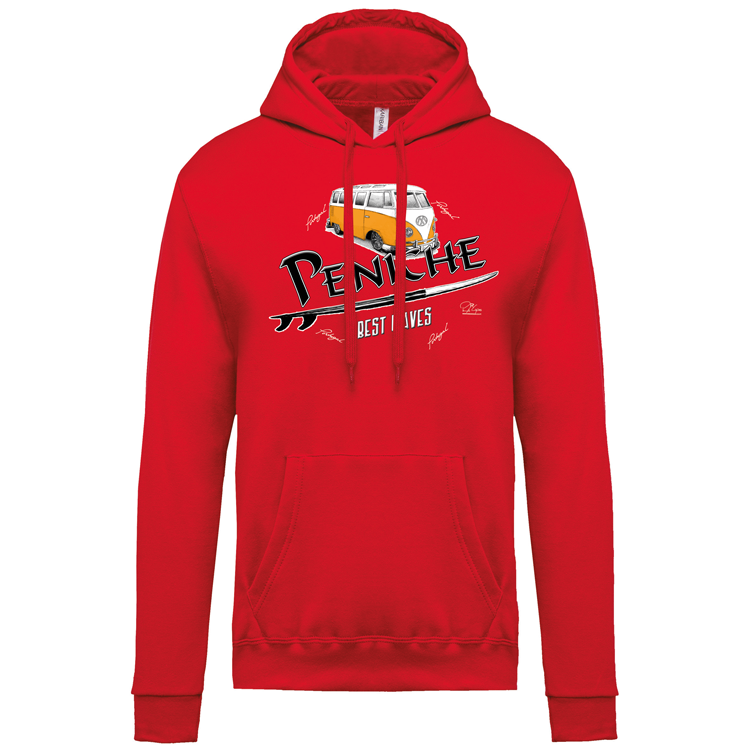 Sweatshirt Kariban com Capuz Pão de Forma Peniche