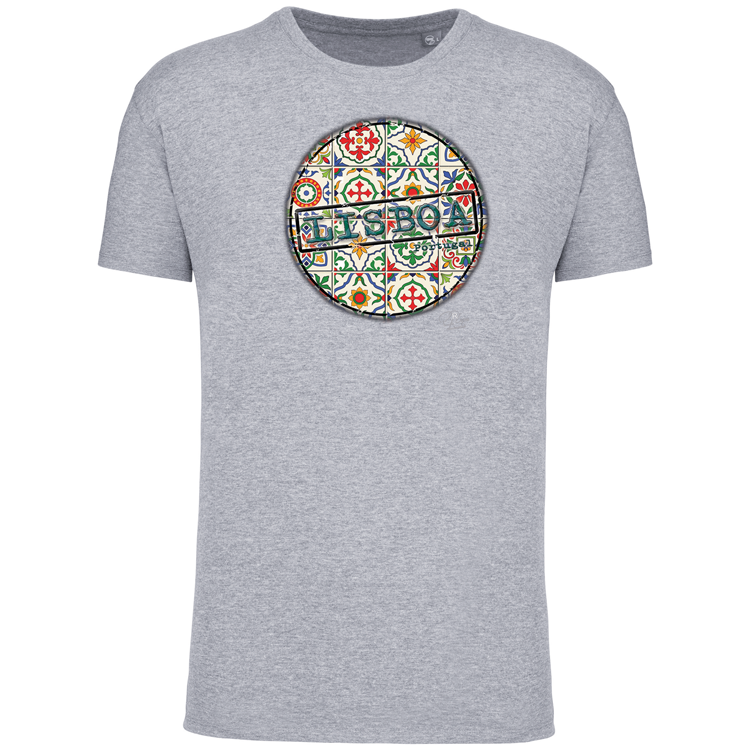 T-Shirt Algodão Biológico Pin Lisboa