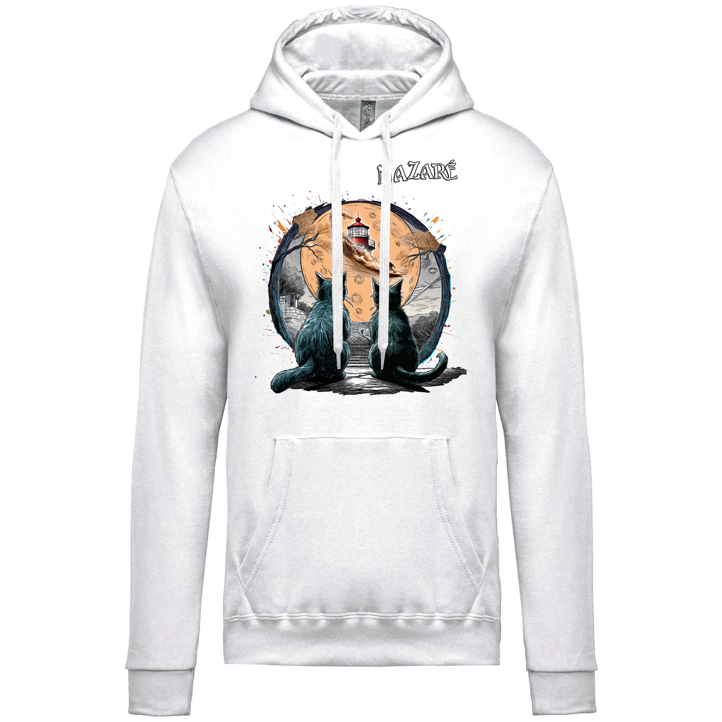 Sweatshirt Kariban com Capuz Luar Nazaré