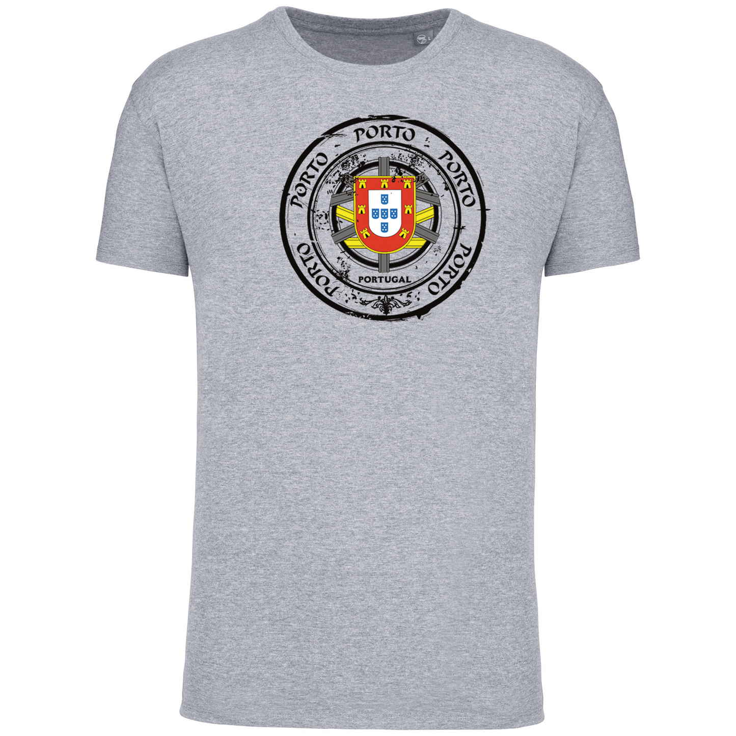T-Shirt Algodão Biológico Selo Escudo Porto