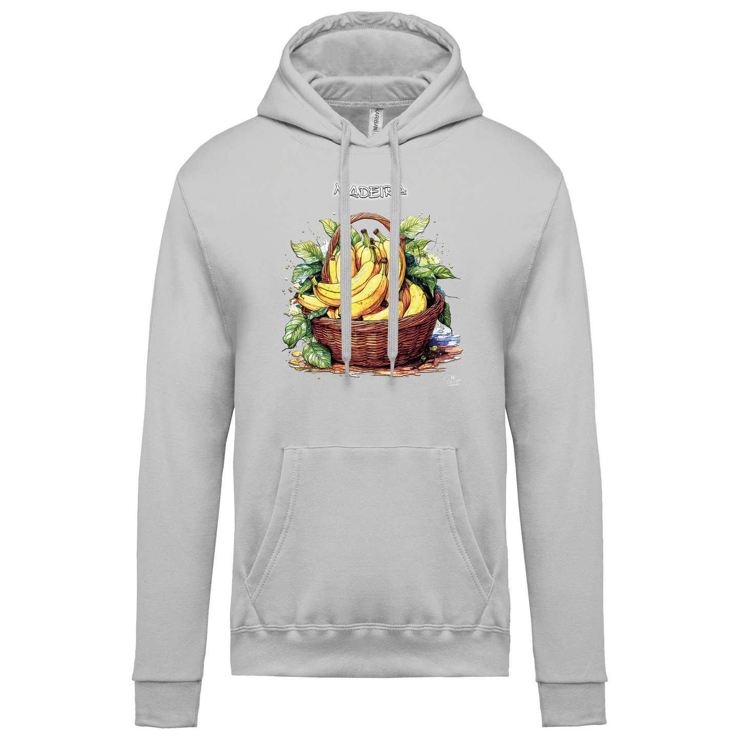 Sweatshirt Kariban com Capuz Cesto Bananas