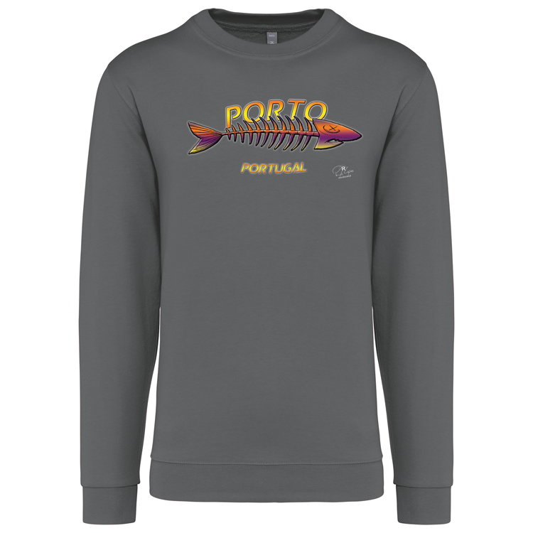 Sweatshirt Kariban sem Capuz Espinha Porto
