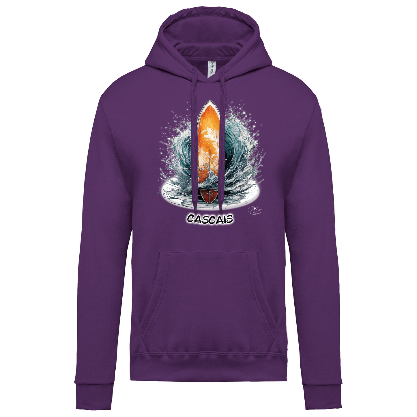 Sweatshirt Kariban com Capuz Prancha Cascais