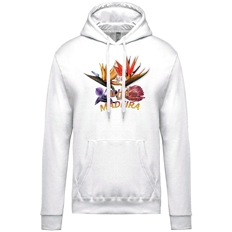 Sweatshirt Kariban com Capuz Estrelícias