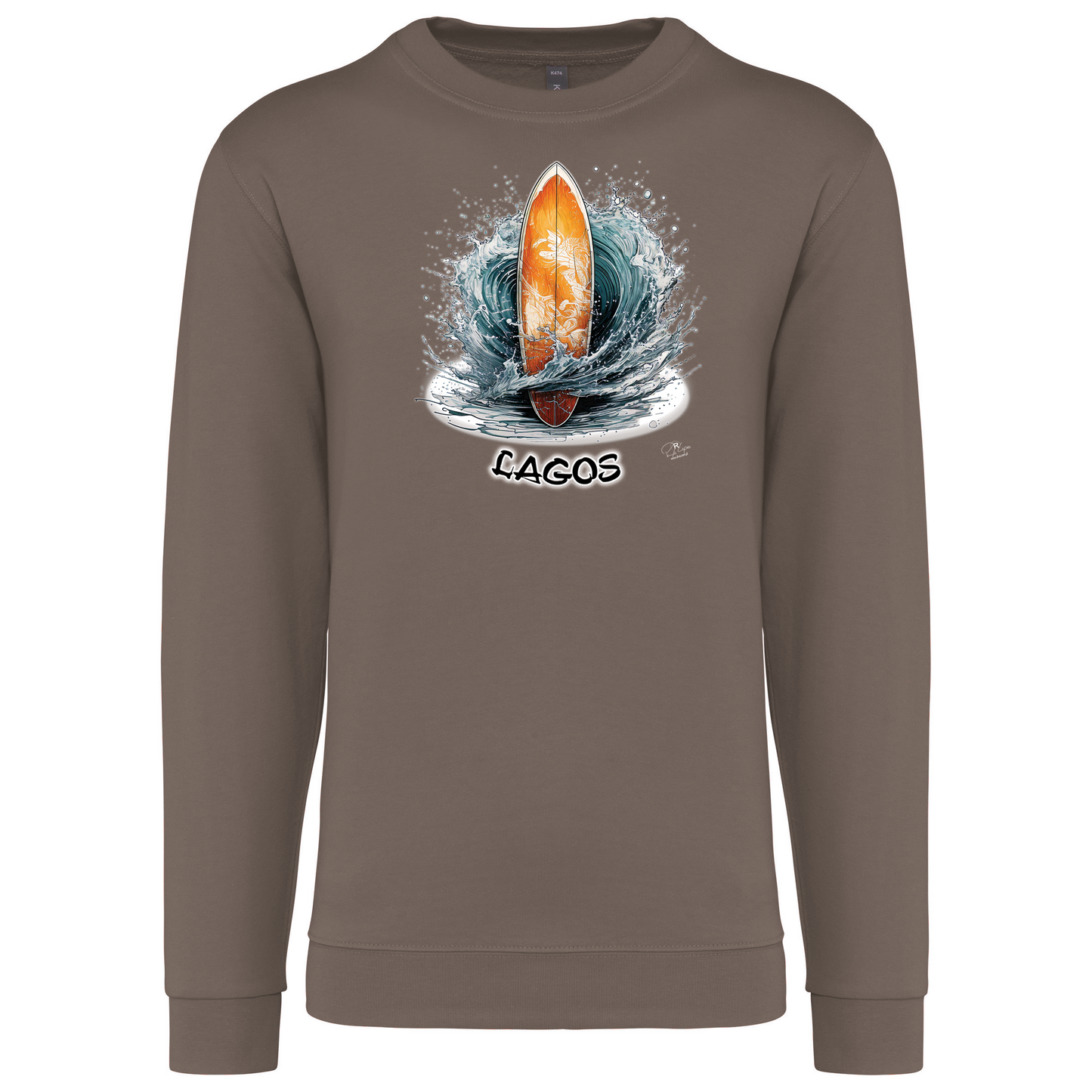 Sweatshirt Kariban sem Capuz Prancha Lagos