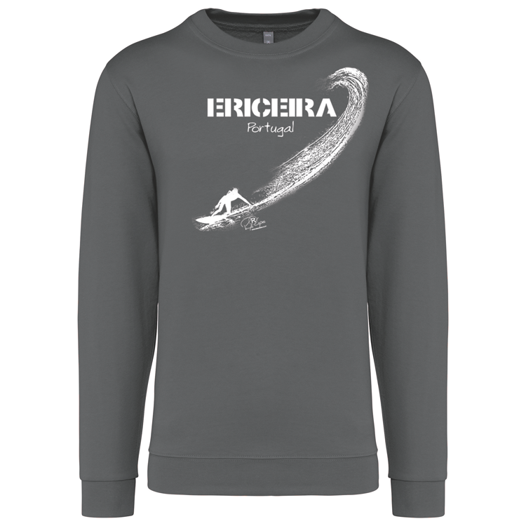 Sweatshirt Kariban sem Capuz Surf Ericeira