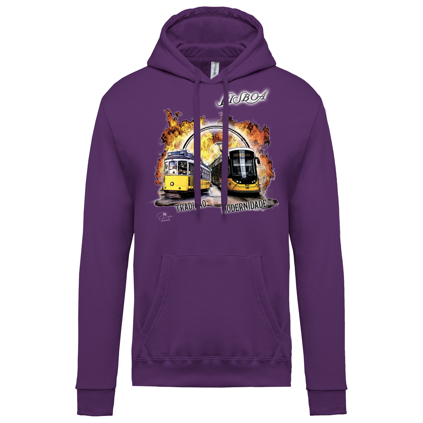 Sweatshirt Kariban com Capuz Tradição e Modernidade