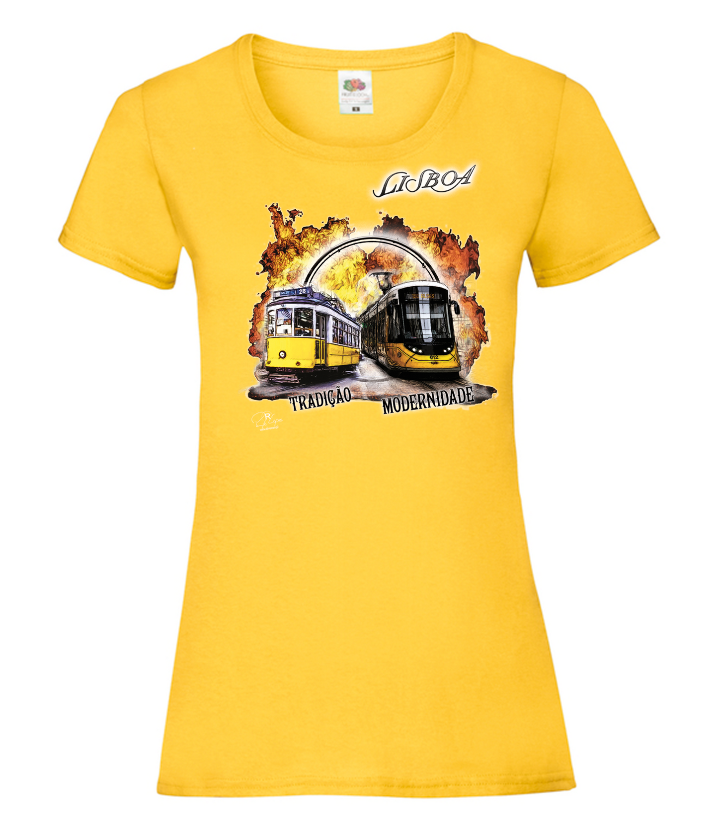T-shirt Senhora Tradição e Modernidade