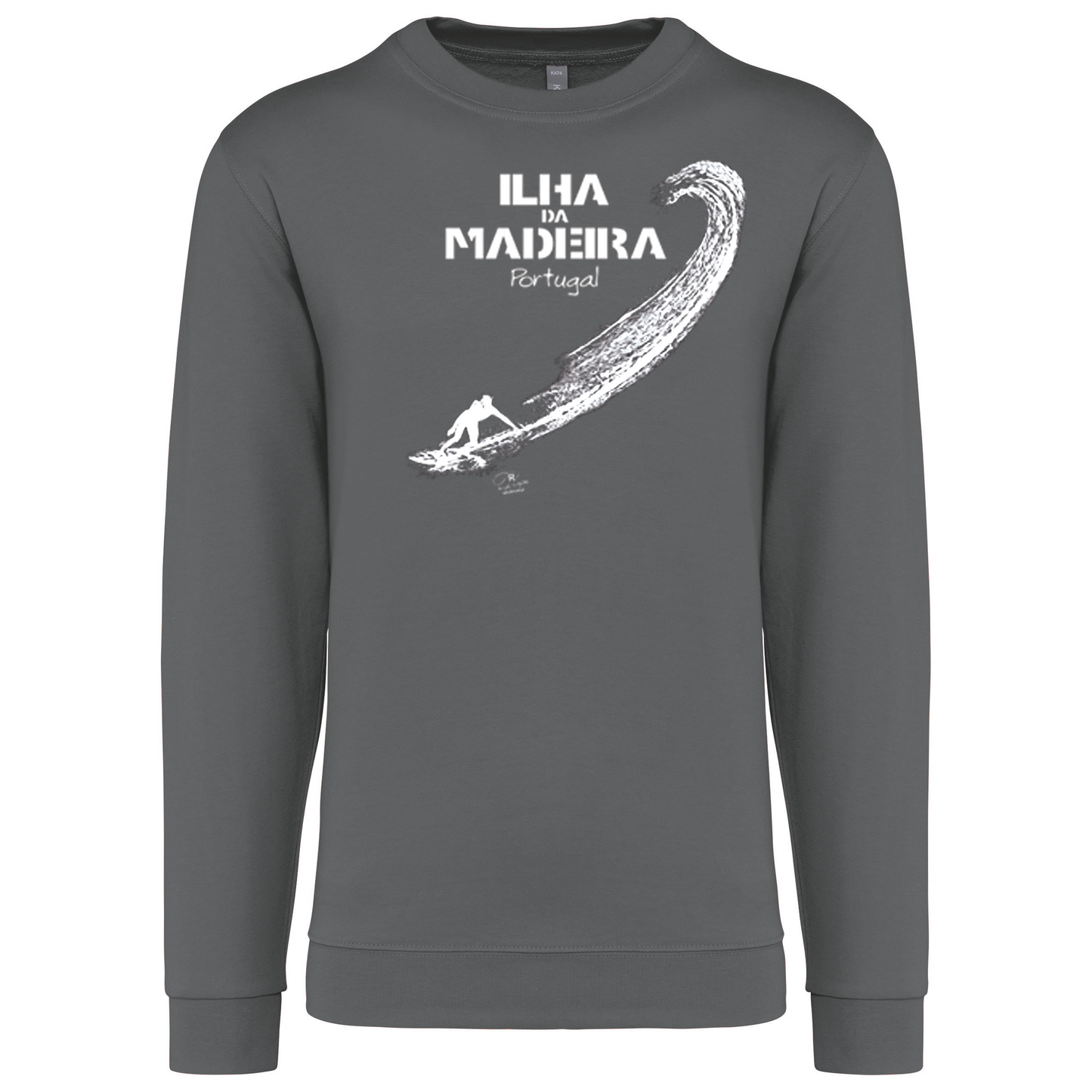 Sweatshirt Kariban sem Capuz Surf Ilha da Madeira