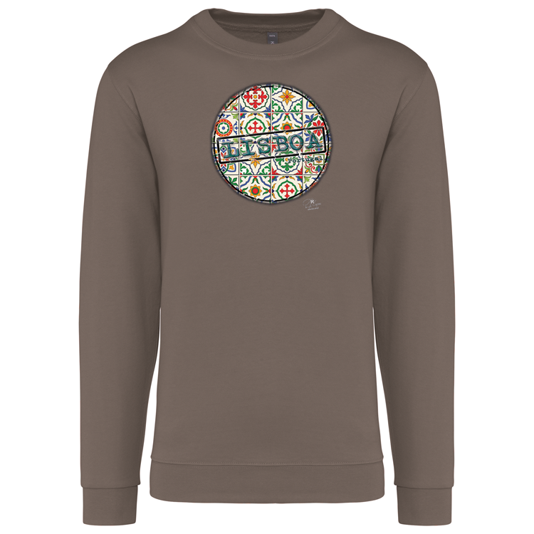 Sweatshirt Kariban sem Capuz Pin Lisboa