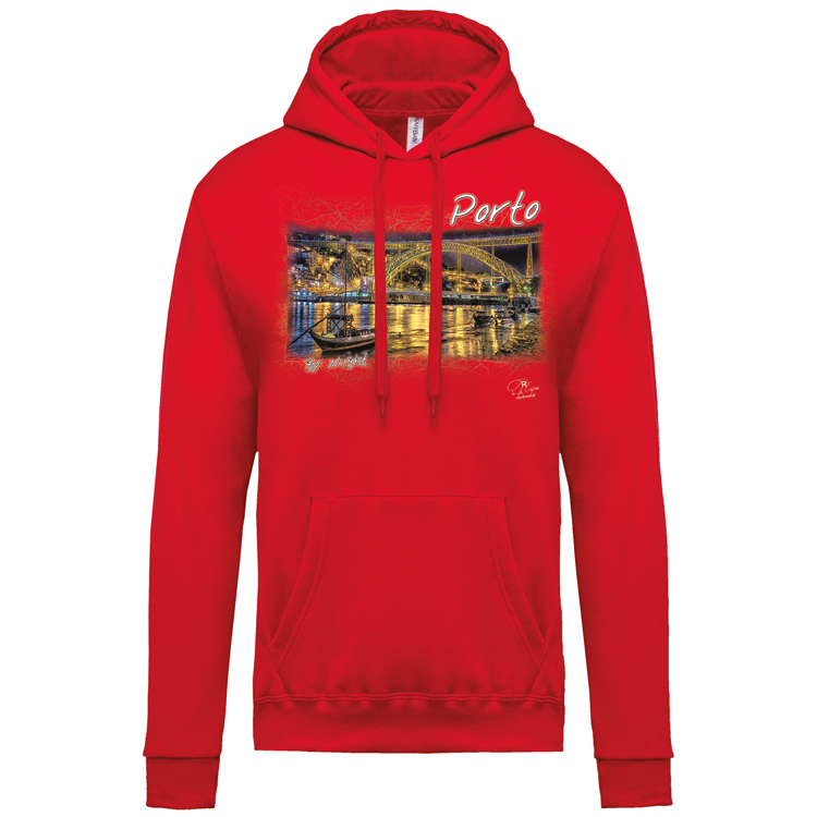 Sweatshirt Kariban com Capuz Porto by Night