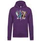 Sweatshirt Kariban com Capuz Surfboards Nazaré