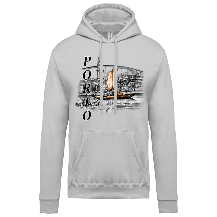 Sweatshirt Kariban com Capuz Ribeira