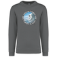 Sweatshirt Kariban sem Capuz Monster Waves 2 Costa da Caparica