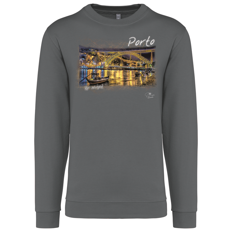 Sweatshirt Kariban sem Capuz Porto By Night