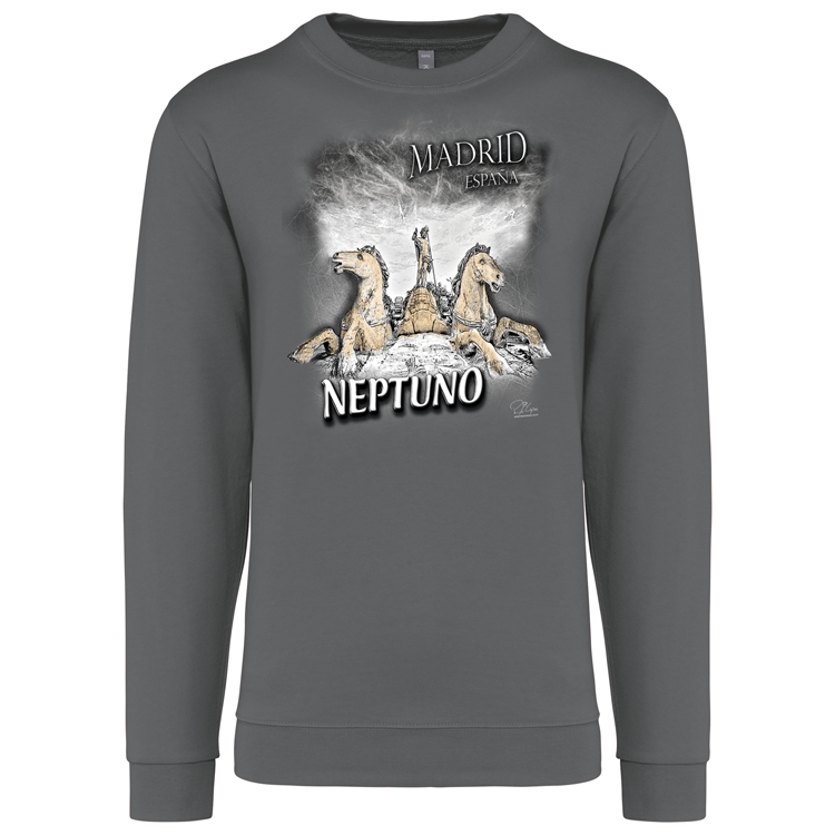 Sweatshirt Kariban sem Capuz Neptuno