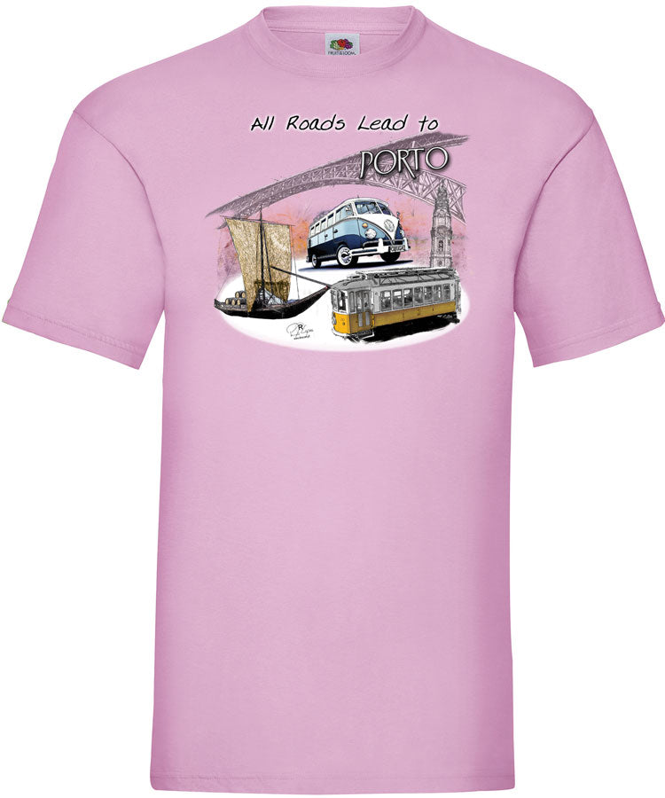 T-shirt All Roads Lead to Porto
