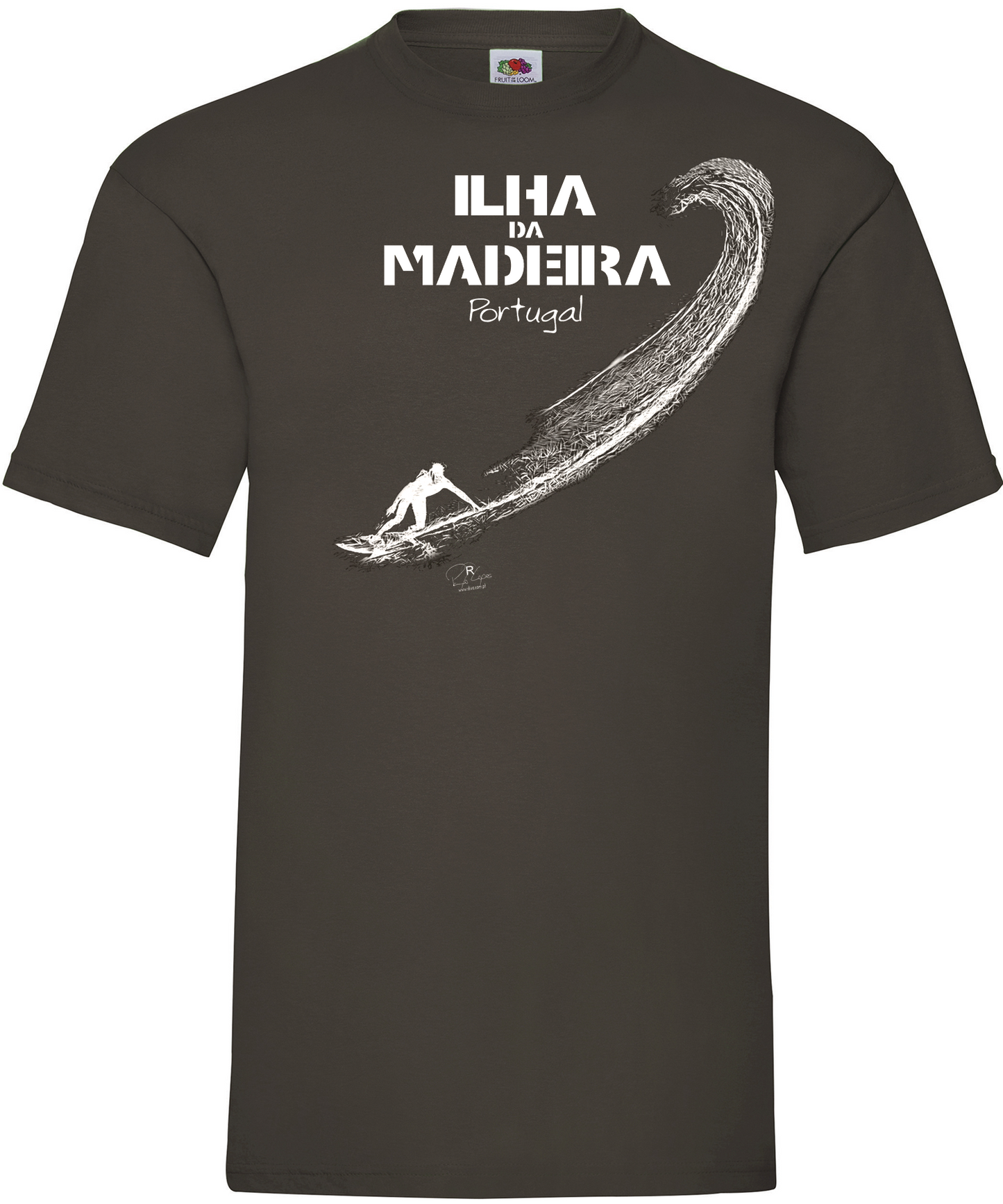 T-shirt Surf Ilha da Madeira